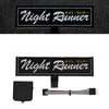 Led Luminous Stickers Wanted Five-star El Cold Light Film Car Stickers Car Window Windshield Lighting Decoration