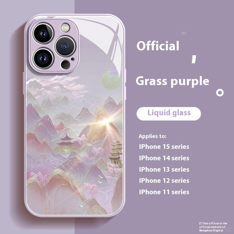 Applicable Phone Case All-inclusive Drop-resistant Glass