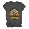 Pumpkin Love Rainbow Halloween Short Sleeve T-Shirt