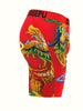 Mens' Dragon Pattern Sports Boxer Briefs - Ultra Breathable, Comfy, Quick Drying, Stretchy, and Moisture-Wicking - Ideal for Beach, Pool, Swim, and Novelty Underwear