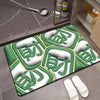 Foot Mats For Entering The Household Bathroom