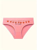 12 Pcs Women's Romantic Valentine's Cotton Briefs - Breathable, Comfy Stretch Knit Panties