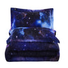 2/3 PCS 3D Galaxy Printed Comforter Set-Twin Queen Size For Girls and Boys