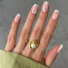 French Simplicity Short White Wear Finished Nail Beauty Fake Nails Nail Stickers Detachable