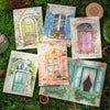 Greenhouse Exterior Series Doors And Windows Landscape Journal Decoration