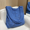 Mesh Hollow Out Simple Woven Bag Girls' Shoulder Bag