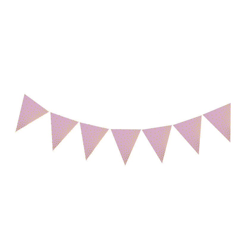 Gold dotted paper cup with foundation