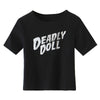 Letter Print Crew Neck Short Sleeve T-Shirt Top
