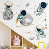 Cartoon Cute Astronaut Wall Stickers