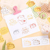 Theaceae Rubber Journal Diary DIY Decoration Printed Paintings