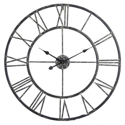 Simple Personalized Creative Fashionable Living Room Retro Wall Clock