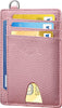 Men's Leather RFID Anti-theft Card Swiping Bag