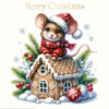 Festive Christmas Wall Stickers: Contemporary Design, Reusable, Self-Adhesive, Suitable for Glass Surfaces