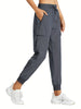 Women's Cargo Joggers Lightweight Quick Dry Comfy Fit Hiking Pants Waterproof UPF 50+ Athletic Workout Lounge Casual Outdoor