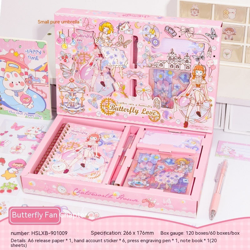 32K Journal Book Full Set Notebook Suit Gift Box
