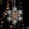 Christmas Decorations Sequins Acrylic Transparent Pendant