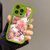Frosted Advanced Full Screen Cat Flower Phone Case