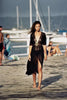 European and American foreign trade FP beach resort openwork lace stitching dress