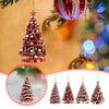 Christmas Tree Pendant Holiday Decoration Acrylic Flat Decorations