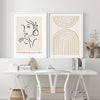 Scandinavian abstract painting poster wall picture