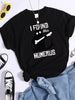 Pattern T-shirt Fashionable Printed Fashion Loose T-shirt Cat