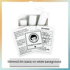 T02 M02X Sticker Printer Paper Thermosensitive Paper