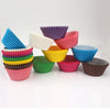 Pvc Barrel Solid Color Baking Muffin Cake Paper Cups Oil-proof Chocolate Paper Cups