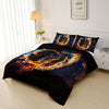 Sports Bedding Comforter Set, Cat And Basketball Design, Comforter Set With Pillowcases