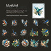 Flowers And Birds Set Watercolor Journal Decoration Material Paper
