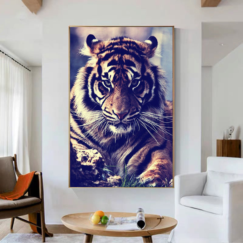 Tiger Classic Poster And Print Canvas Living Room Decor Unframed