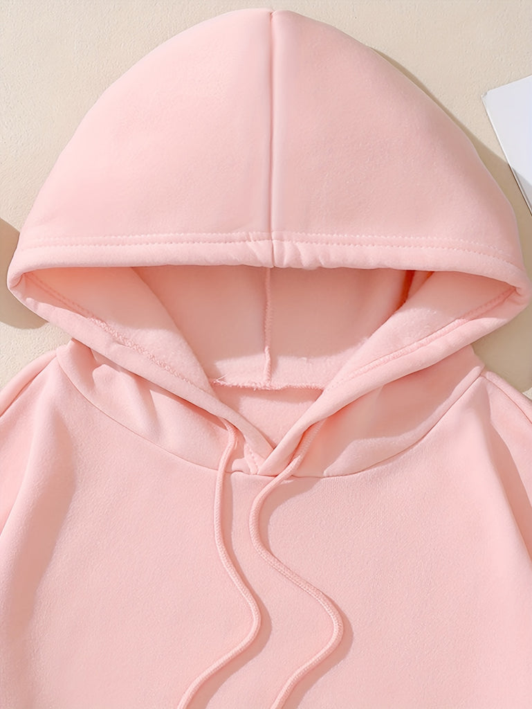 Women'S Casual Fashion Sweatshirt Strawberry Ice Cream Rabbit Pattern Print Kangaroo Pocket Sports Drawstring Hoodie