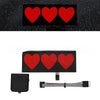 Led Luminous Stickers Wanted Five-star El Cold Light Film Car Stickers Car Window Windshield Lighting Decoration