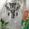 Iron Metal Elephant Wall Art Decor - Bohemian enthusiasts, Gift-givers - Composition, Iron - Suitable for Home Decor, Living Room, Gift