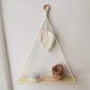 Tassel Leaf Woven Tapestry Rack Decoration Storage