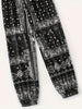 Paisley Paradise Jogger Pants - Stylish Elastic Waist Loose Fit - Perfect for Spring & Summer - Womens Fashion Essential