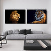 Art Pavilion Living Room Decorative Painting Canvas Core Spray Painting Hanging Picture