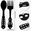 Metal Spork Hanging Ornaments Wrought Iron Home Wall Decoration