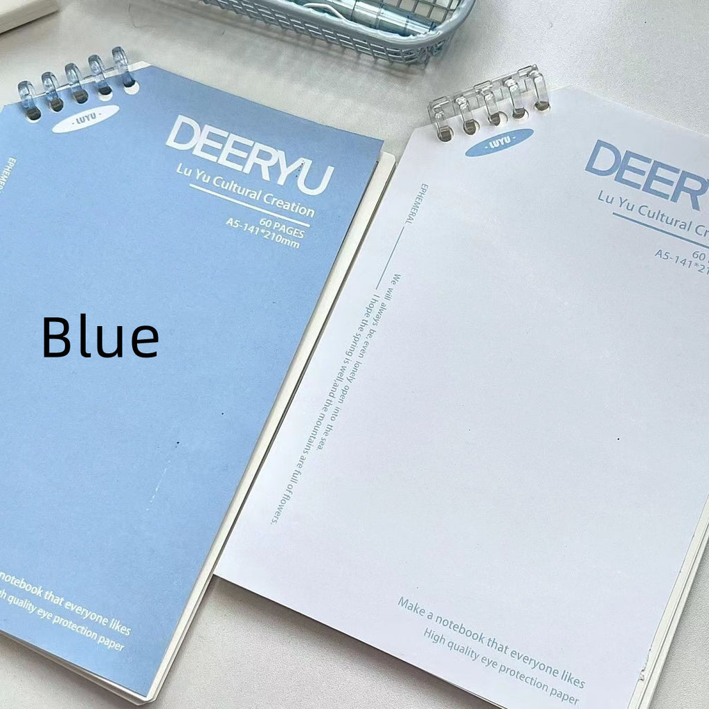 Tilting Loose-leaf Notebook Detachable Refill Journal Book