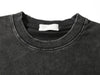 Dark Skull Skeleton Washed And Worn T-shirt Men