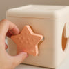 Baby Paper Toy Tear-proof Tissue Box Early Childhood Education Shape Matching Toy
