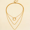 Circle Necklace Clavicle Chain Necklace Women