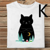 Women's Printed Casual Loose Round Neck T-shirt