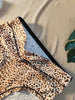 3pcs Leopard Print Briefs, Breathable Elastic High Waist Tummy Control Intimates Panties, Women's Lingerie & Underwear