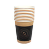 Muslim Eid Tableware Bronzing Disposable Paper Plate Paper Cup Decoration