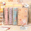 Cartoon Loose Spiral Notebook Cute Accounting Girl Heart Journal Book