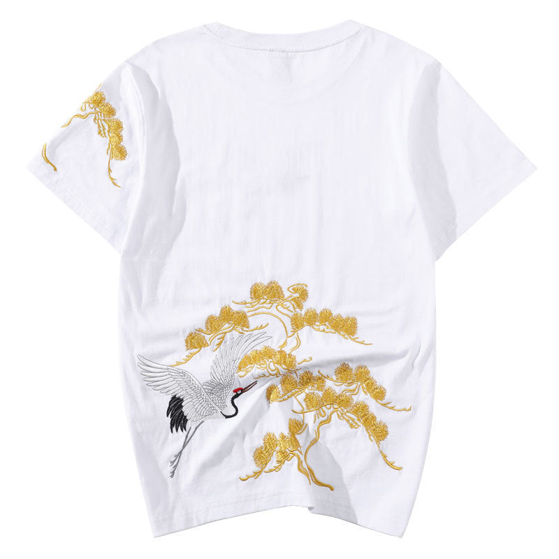 Casual Loose Plus Size Couple Short Sleeve T-shirt Men