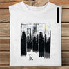 Women's Printed Casual Loose Round Neck T-shirt