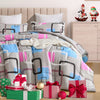 2/3pcs Comforter Set, Breathable Quilted Style Bedding Sets, Luxury Fluffy Soft Comforter For All Season, Twin/ Queen/ King Size Bed In A Bag 1 Comforter & 1 Or 2 Pillowcases, As Halloween, Chrismas Gift