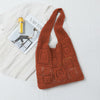 Mesh Hollow Out Simple Woven Bag Girls' Shoulder Bag