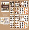 Journal Material PET Sticker Book